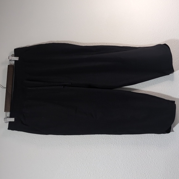 Women's black Talbots capris back pockets drawstring Medium - Picture 1 of 3